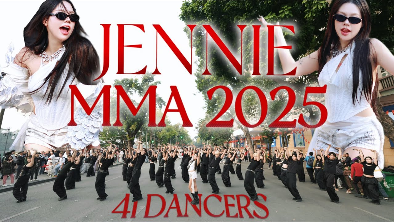 [KPOP IN PUBLICㅣ41 DANCERS] FULL JENNIE MMA STAGE ( 2025 ver ) dance cover by B.T.B from VIETNAM