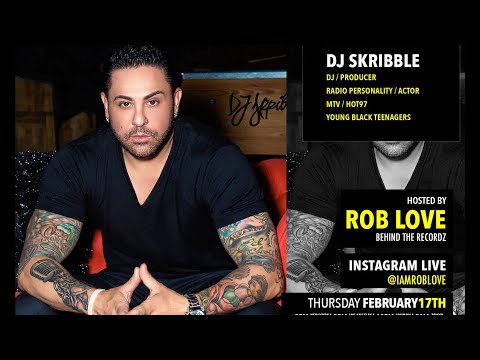 Dj Skribble share music industry stories on BehindtheRecordz with Rob Love