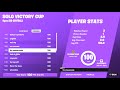 1ST PLACE In The Solo Victory Cash Cup Finals  🏆 | Staxggs