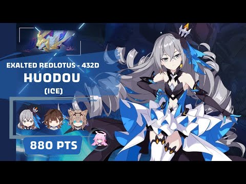 Honkai Impact 3: Exalted RL Huodou - Ice (432D) 880 pts - HoR JK RC Elf Elysia 2*