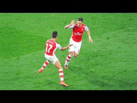 Mesut Özil & Alexis Sánchez Assisting Each Other