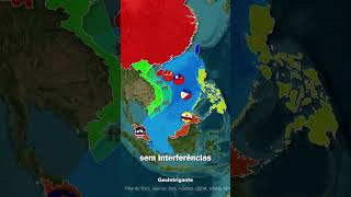 Você sabia que 6 países reivindicam o mesmo pedaço de mar?