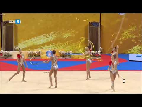 Group Russia 5 Hoops Final World RG Championships Sofia 2018