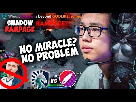 LIQUID SIN MIRACLE? NO HAY PROBLEMA HUMILLAN CON RAMPAGE A TEAM PANGO | DOTA2 CHONGQING MAJOR
