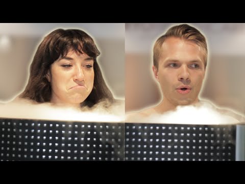 終極冰桶挑戰!負220°F會不會被冷死? People Experience -220°F For The First Time