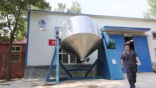 Download the video "Huge Chemical Double Cone Powder Blender of chemical, food, pharmaceutical etc industry"