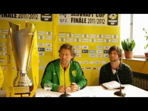 Frans Adelaar v predvečer finále Slovnaft cupu 2012