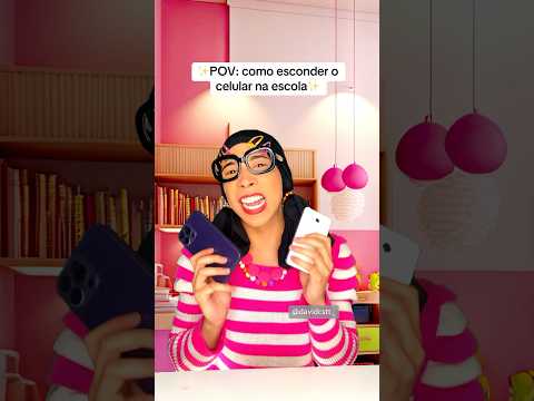 POV: como esconder seu celular na escola (David Costa- @davidcstt_)