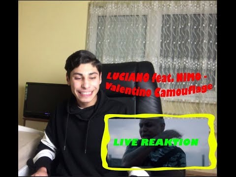 LUCIANO feat. NIMO - Valentino Camouflage (prod. by Iad Aslan) LIVE REAKTION! Wieder mal ein BRETT🔥