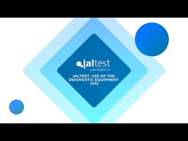 C0101 US-Jaltest. Use of the diagnostic equipment, 710149