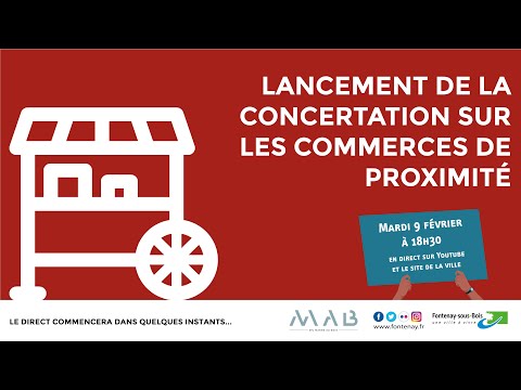 Concertation sur les commerces de proximité