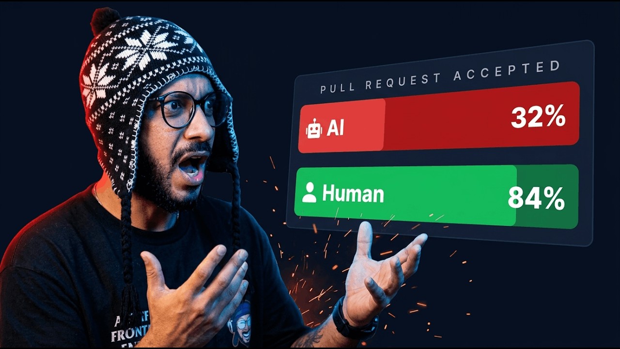 PR com IA: rejeitado. Com humano: aprovado.
