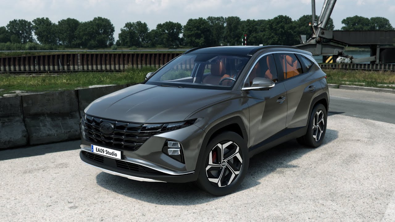 2022 Hyundai Tucson hybrid 3D Model