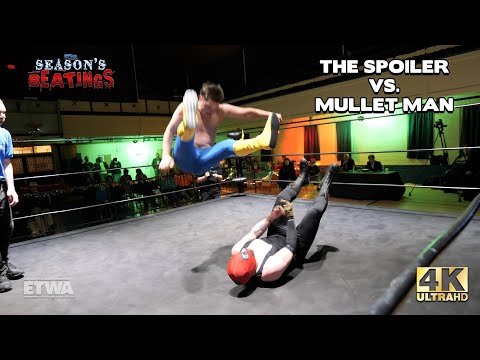 ETWA "Season's Beatings 2022": The Spoiler vs. Mullet Man