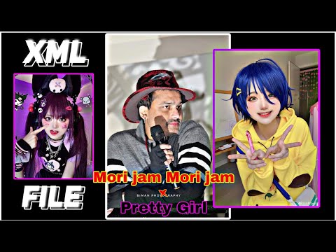Mori Jam Mori Jam x Pretty Girl🥀😍 New Trend Xml File alightmotion🔰#xml #kinemaster #preset #trending