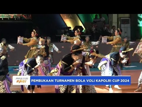 KAPOLDA JATIM BUKA TURNAMEN BOLA VOLI KAPOLRI CUP 2024