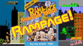 Rampage! (Atari 7800)