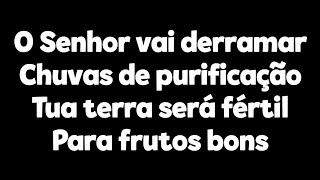 Chuvas de Deus - Cassiane (Cantado com letra)
