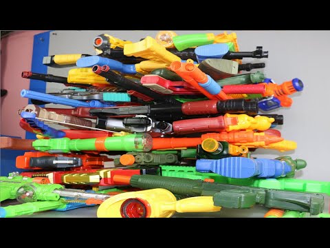 Evolution of Assault Riffle AK 47 | Test Fire of 43 Machine Guns-Bow and Arrow Gun- Nerf - Army Gun