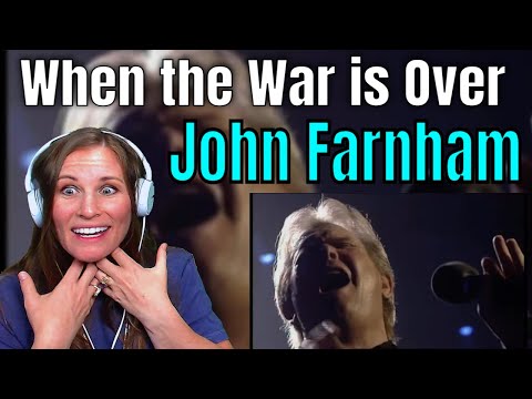 First Time Reaction To John Farnham - When the War is Over | Take It Back Reactions