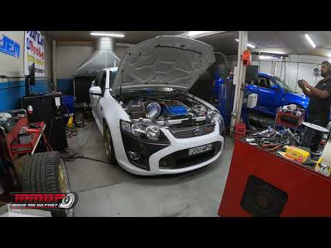 Garrett G35-1050 vs Precision 7675 Power Test - Ford Barra