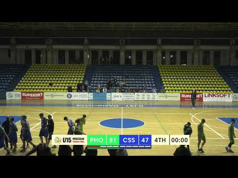 Turneul Final CN U15M: Academia de Baschet Phoenix Galati - CSS Targu Jiu