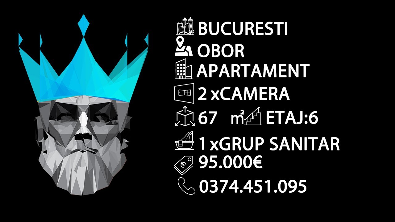 Tur video Bucur Obor| 2 Camere | Balcon spatios | View Panoramic | Proximitate metrou