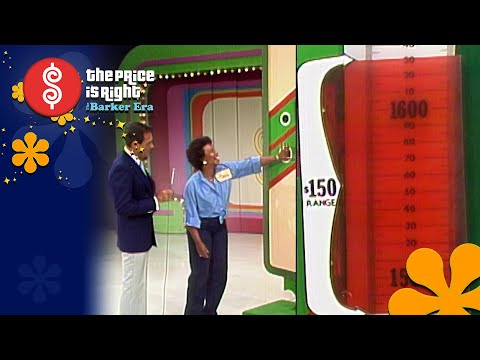 Marie Plays the Range Game JUST RIGHT to Win a Projection TV - The Price Is Right 1982