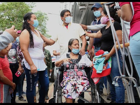 Gobernador realizó dotaciones para mejorar servicios públicos en Andrés Eloy Blanco