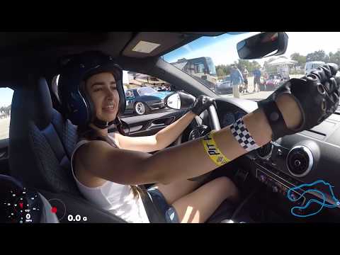 She loves AutoX in the 2017 Audi S3