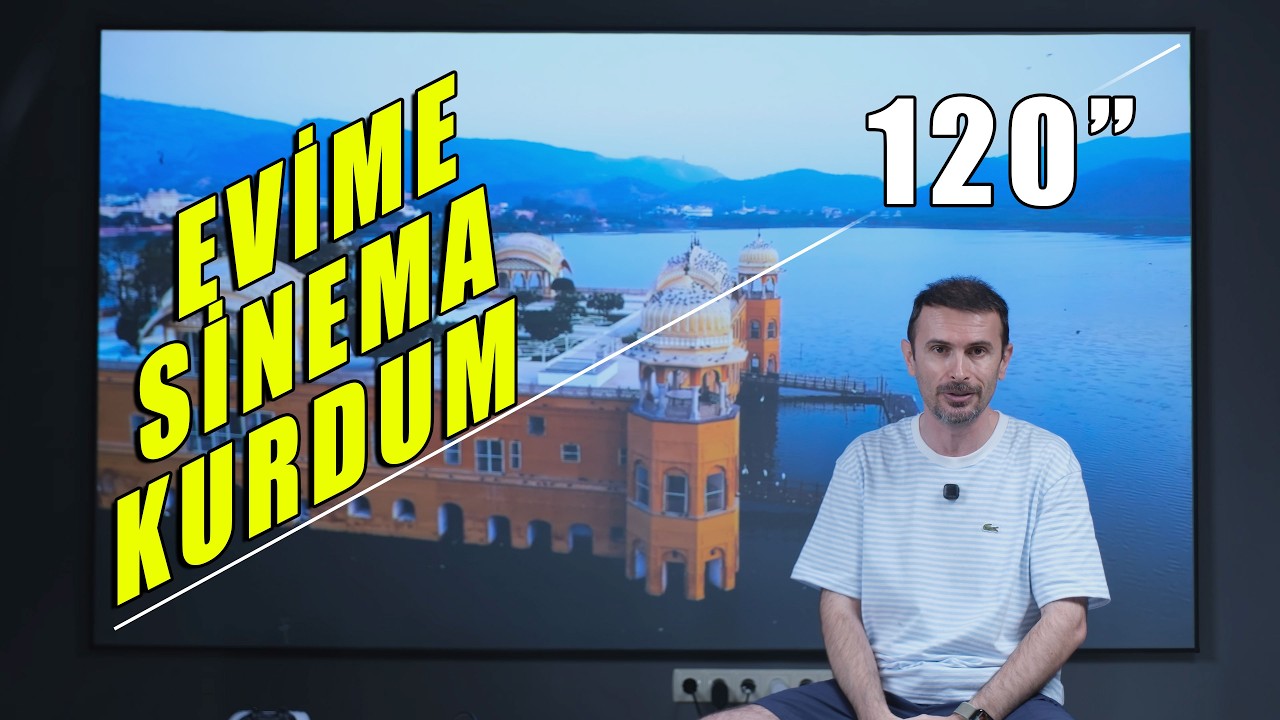 TV'yi Unutun! Eve Sinema Perdesi Kurdum | Epson LS670B İnceleme