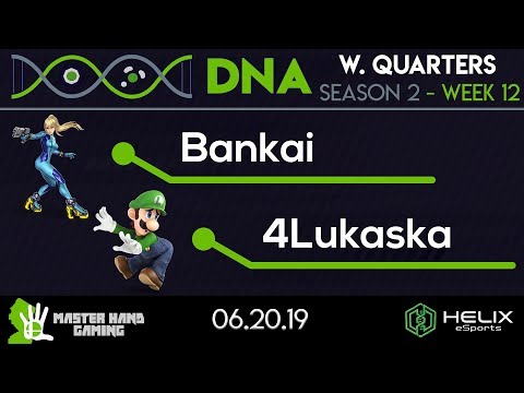 DNA 2.12 - Bankai (Zero Suit Samus) vs 4Lukaska (Luigi) - W Quarterfinals