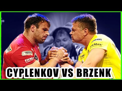 JOHN BRZENK VS DENIS CYPLENKOV (2008-2010 ARM WRESTLING)