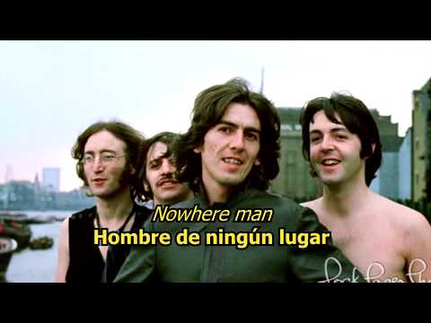 Nowhere man - The Beatles (LYRICS/LETRA) [Original]