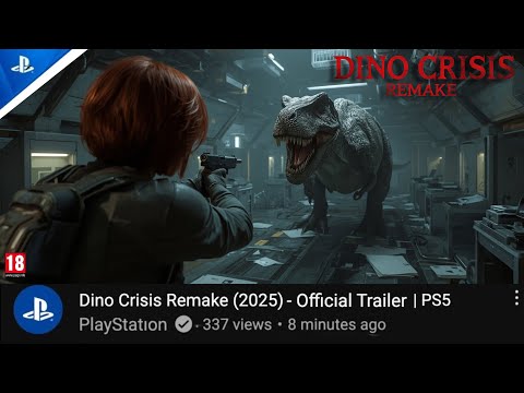 Dino Crisis Remake - Teaser Trailer | Regina Gameplay | PS5 Games | Concept
