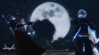 DMC3 Remake - Temen Ni Gru Fight - Dante vs Vergil - DMC5