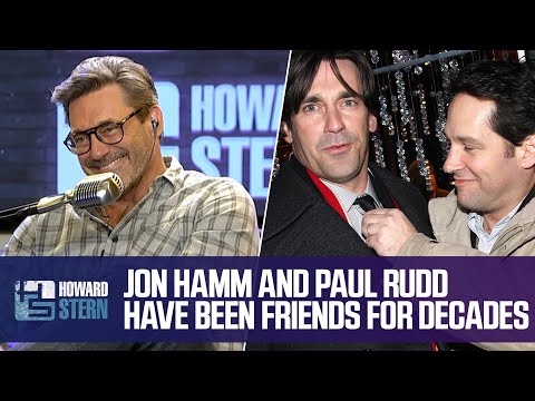 Jon Hamm and Paul Rudd Have Been Friends for 30 Years
