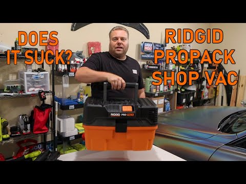 Ridgid ProPack Shop Vac | Test & Review | WD4522
