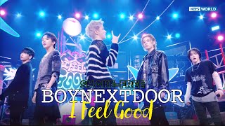 Download lagu [SHAKE FREE] I Feel Good - BOYNEXTDOOR ボーイネクストドア 보이넥스트도어 | KBS WORLD TV 250516 mp3
