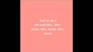 Me and Mrs. Jones by Michael Buble ~lyrics on screen~