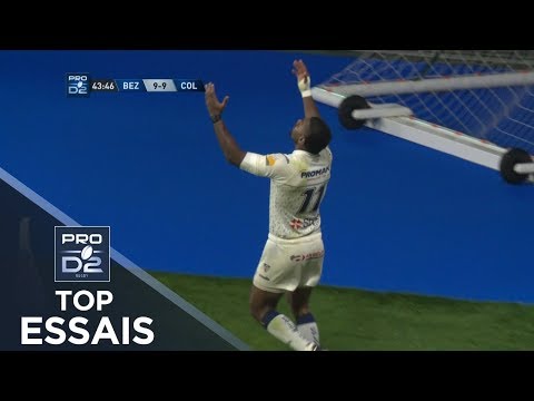 TOP Essais de la J09 – PRO D2 – Saison 2019-2020
