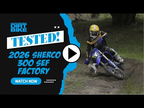 TESTED! 2026 Sherco 300 SEF Factory