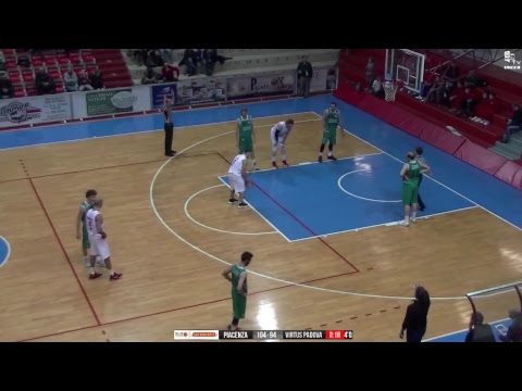 LNP Serie B 17/18  Bakery Piacenza – Virtus Padova (girone B)