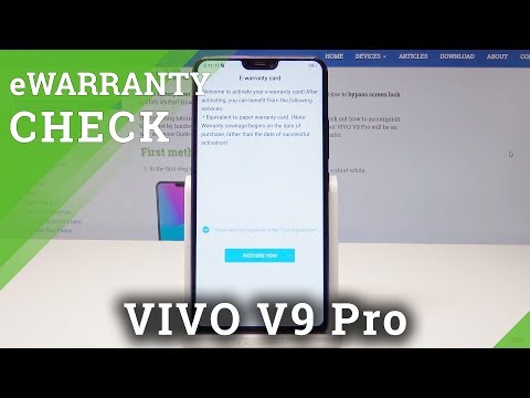 How to Check eWarranty in VIVO V9 Pro - Access Warranty Information