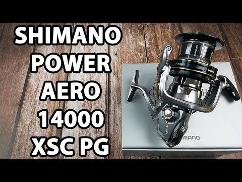 Котушка Shimano Power Aero 14000 XSC PG 8+1BB