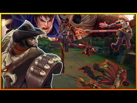 HOW TO PLAY DARIUS INTO 4 RANGED CHAMPIONS