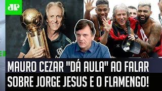‘O Jorge Jesus, para mim…’; Mauro Cezar dá aula ao falar sobre o ex-técnico do Flamengo