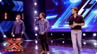 Next of Kin sing Amazed by Lonestar - Arena Auditions Week 3 - The X Factor 2013