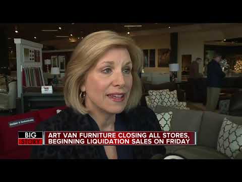 Art Van Furniture closing all stores, liquidation sales start Friday