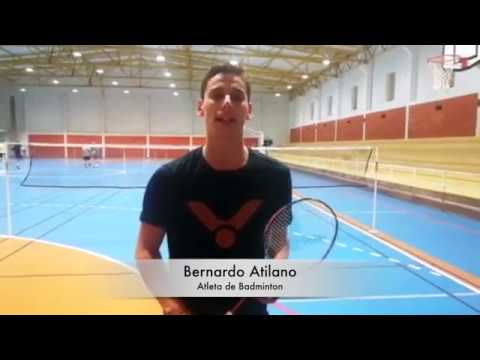 Bernardo Atilano | Atleta de Badminton | Campanha Violência Zero